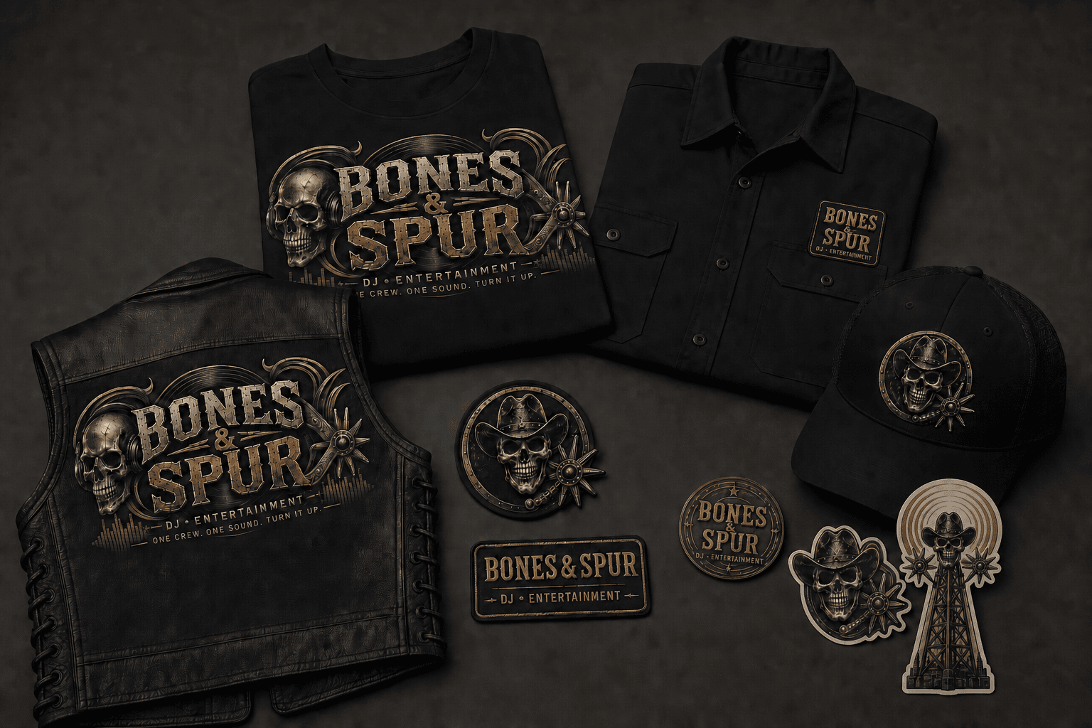 Bones & Spur merchandise capsule